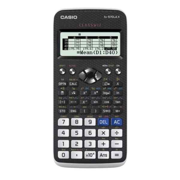 Calculadora cientifica |  FX-570LAX-BK-W - CASIO-0