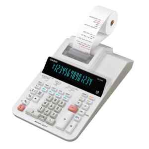 Calculadora e impresora | DR-240R-WE - CASIO-0