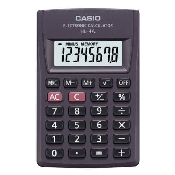 Calculadora portatil | HL-4A-W - CASIO-0
