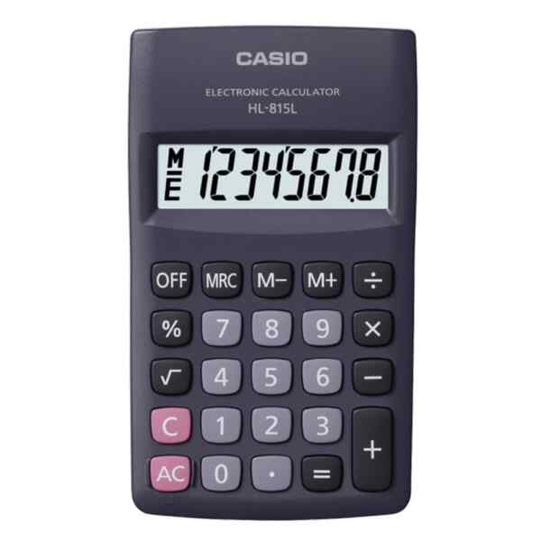 Calculadora portatil | HL-815L-BK-W - CASIO-0