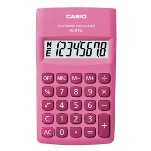 Calculadora portatil | HL-815L-PK – CASIO Calculadora portatil | HL-815L-PK – CASIO