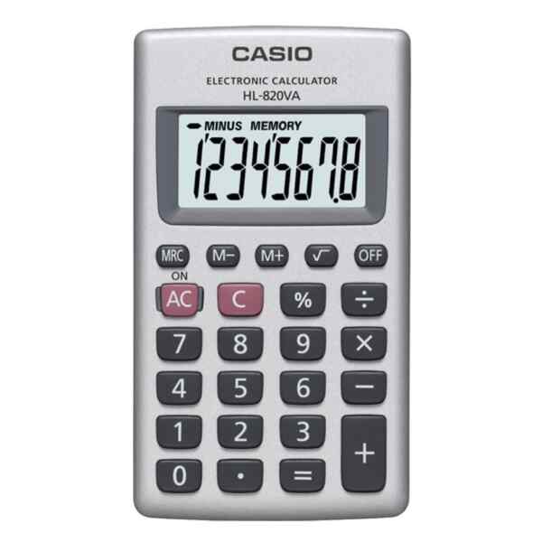 Calculadora portatil | HL-820VA-W-DH - CASIO-0