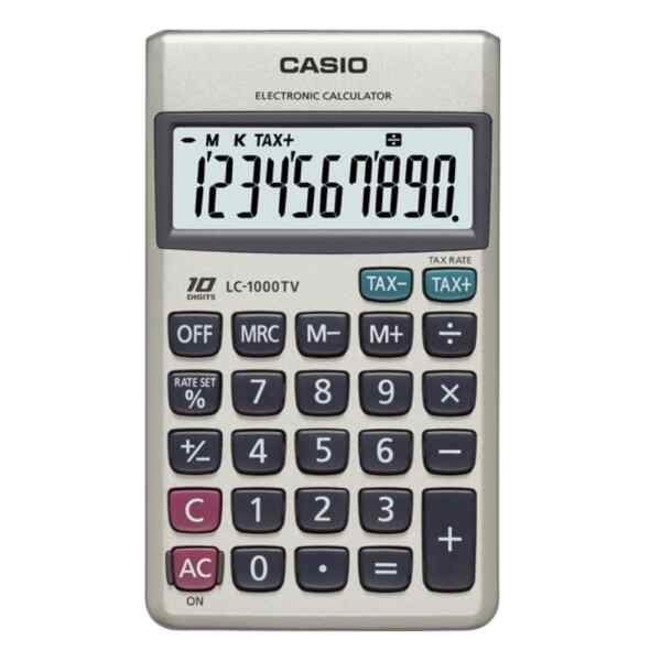 Calculadora portatil | LC-1000TV-W-DH - CASIO-0