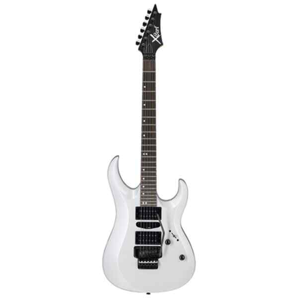 Guitarra electrica con funda | X-6 WH - CORT-0