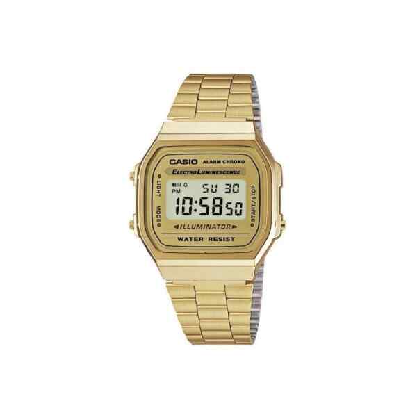 Reloj digital de metal | A168WG-9WDF - CASIO-0