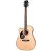 Guitarra Electroacustica con funda | AD880CE NS - CORT-0