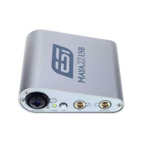 Interface de audio USB 2 ENTRADAS 2 SALIDAS | MAYA22 USB - ESI-0