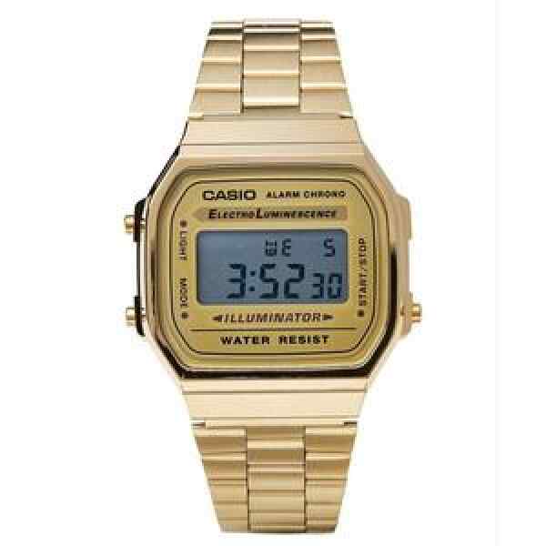 Reloj digital de metal | A168WG-9WDF - CASIO-16942