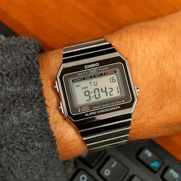 Reloj digital de metal | A700W-1ADF - CASIO-16973