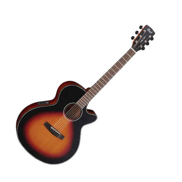 Guitarra Electroacustica con funda | SFX-E 3TSS - CORT-0