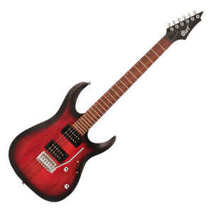 Guitarra electrica con funda  |  X100 OPBB – CORT