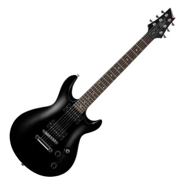 Guitarra electrica con funda |  M200 BK - CORT-0