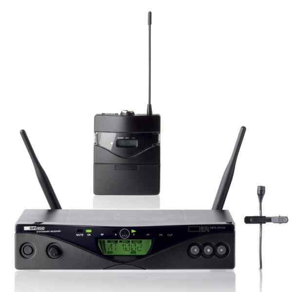 MICROFONO INALAMBRICO UHF C/TX DE PETACA P/GUITARRA U OTROS INSTS | WMS-450-GS - AKG-0