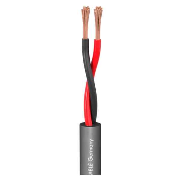 CABLE DE PARLANTE MERIDIAN 2xAWG14, GRIS OBSCURO SP225 | Meridian 14 - SOMMER-20413