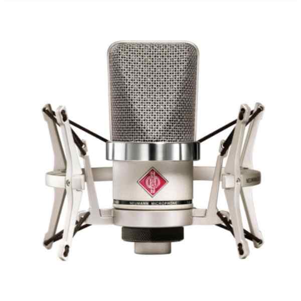 MICROFONO DE ESTUDIO TLM 102 SET CON ARAÑA COLOR NIQUEL | TLM102 - SENNHEISER-0