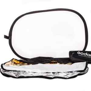Reflector de fotografia abatible rectangular 80 x 120 CM 5 EN 1 | RFT-05-80120 – GODOX