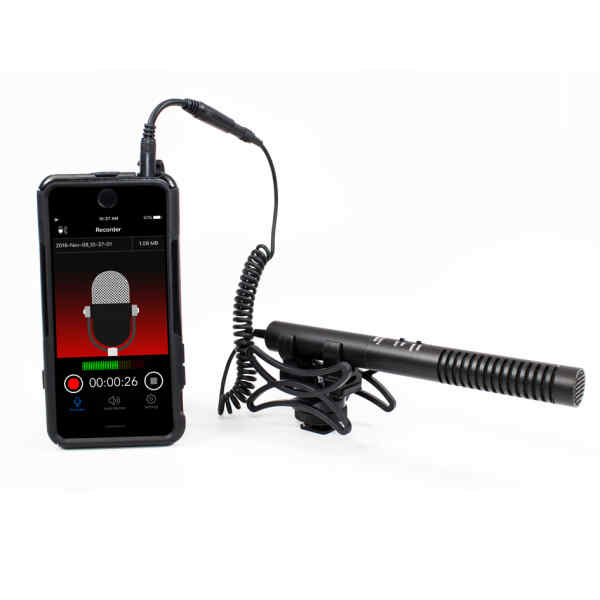 MICROFONO PARA DSLR/CELULAR, CARDIOIDE/SUPERCARDIOIDE, 3.5MM | SGM-990 - AZDEN-0