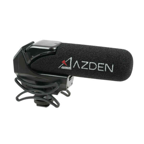 MICROFONO PARA DSLR/VIDEOCAMARA, SUPERCARDIOIDE, 3.5MM | SMX-15 - SWS-15 - AZDEN-0