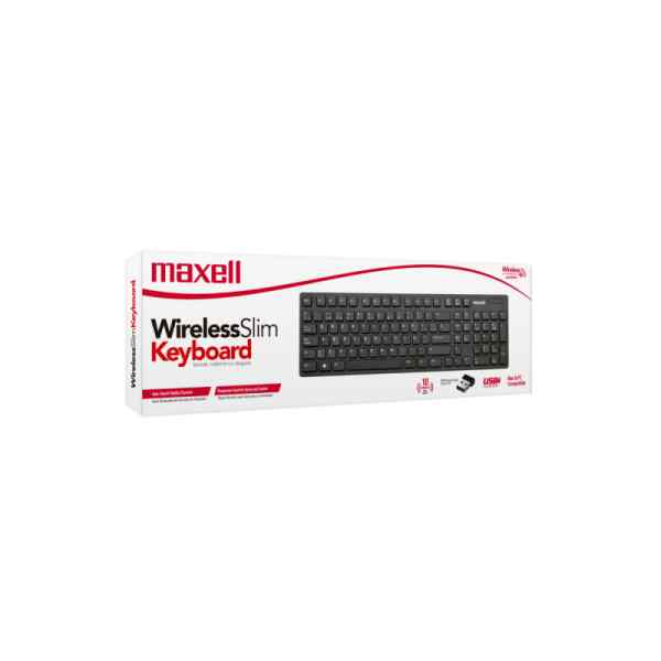 TECLADO INALAMBRICO WKB-20 2.4 GHz - MAXELL-0