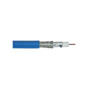 Cable de video color azul HD-SDI/HDTV 75 OHMS | AWG19/metro  – Belden