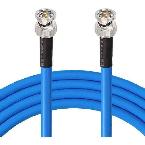 Cable de video color azul HD-SDI/HDTV 75 OHMS | AWG19/metro - Belden-0