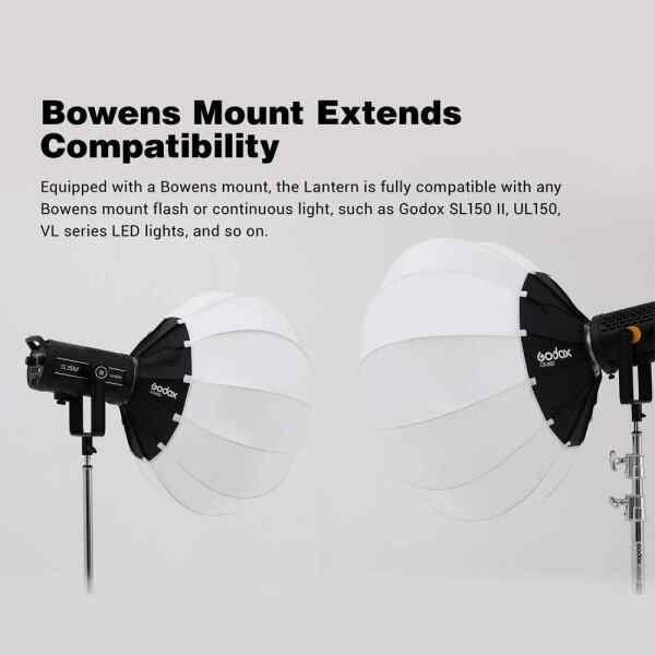 Softbox plegable tipo linterna 65cm | CS-65D - GODOX-21629