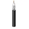 Cable de video color negro HD-SDI/HDTV 75 OHMS | AWG23/metro  – Belden