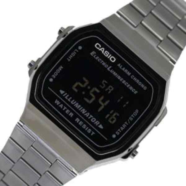 Reloj digital de metal l A168WGG-1BDF - CASIO-21191