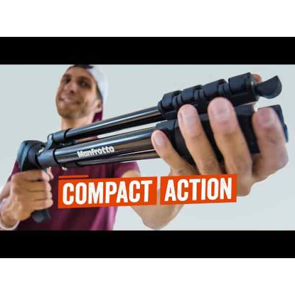 Tripode compacto de accion para camara o videocamara | MAN-TF-MKCOMPACTANC-BK - MANFROTTO-21371