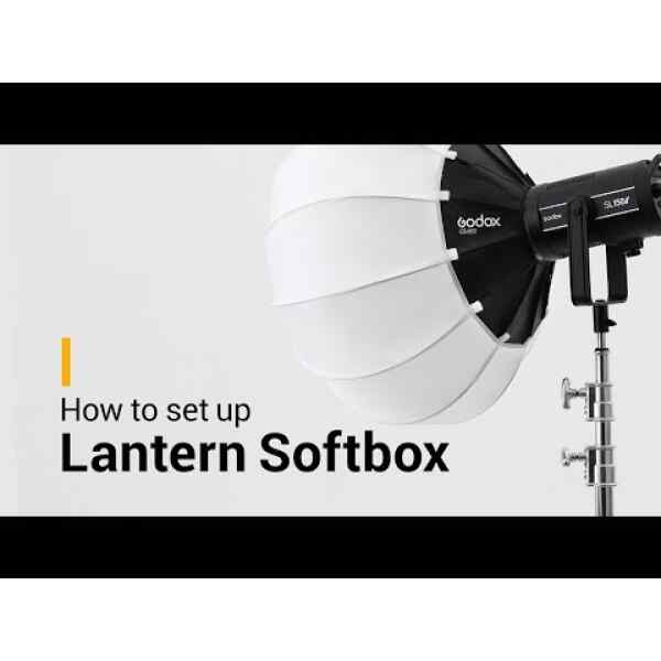 Softbox plegable tipo linterna 65cm | CS-65D - GODOX-21624