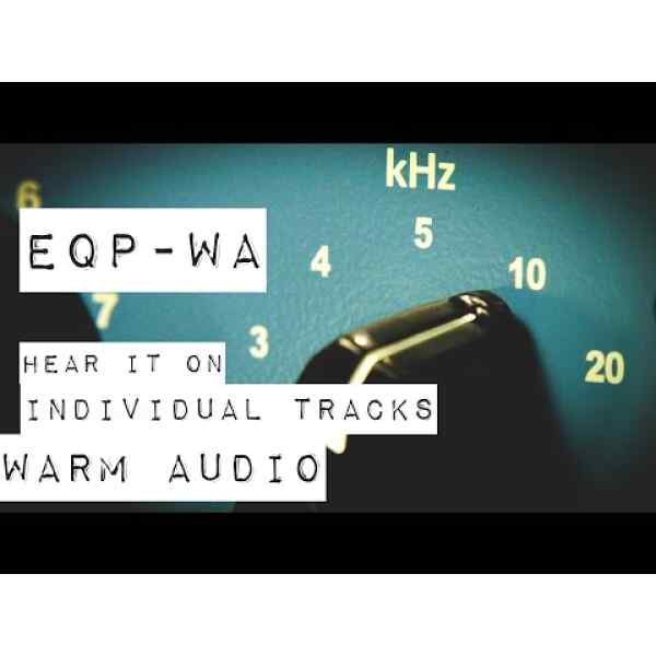 Ecualizador de tubo para estudio l EQP-WA - WARM AUDIO -21797