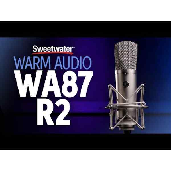 Microfono condensador negro l WA-87r2B - WARM AUDIO-21820