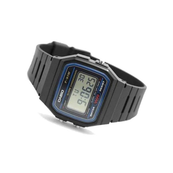 Reloj digital CHRONOGRAPH 1/100-SEC l F-91W-1 - CASIO-21200