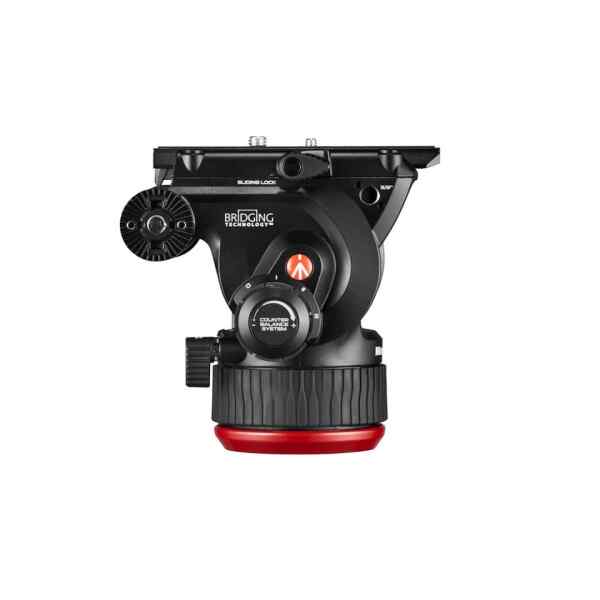 Cabezal de video fluido, base plana, 75MM | 504X - MANFROTTO-21359