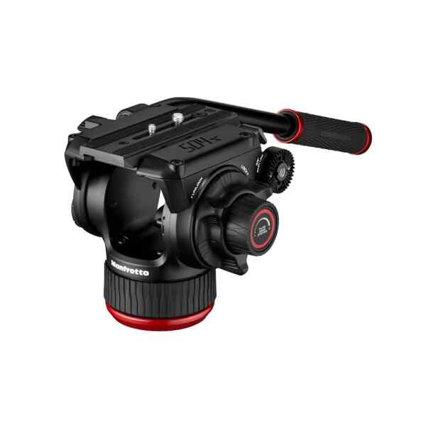 Cabezal de video fluido, base plana, 75MM | 504X - MANFROTTO-21353