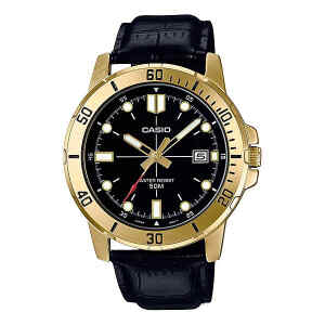 Reloj analogo de hombre 50WR l MTP-VD01GL-1EVU - CASIO-0