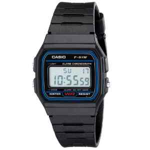 Reloj digital CHRONOGRAPH 1/100-SEC l F-91W-1 – CASIO