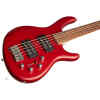 Bajo 5 cuerdas c/funda | BLOOD RED METALLIC- CORT-0