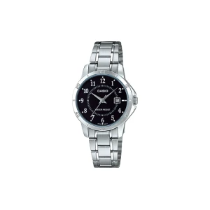Reloj standard analogo negro para Mujer l CASIO