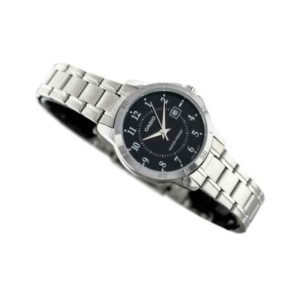 Reloj standard analogo negro l CASIO-22494