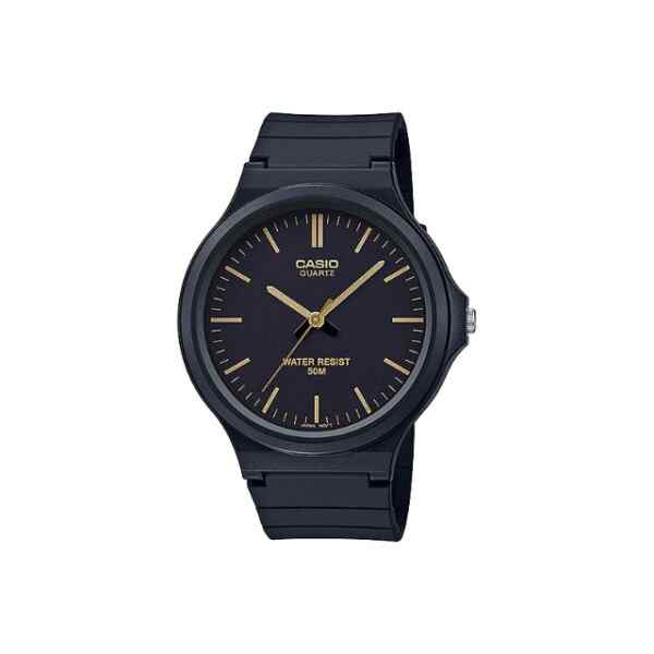 Reloj analogo wr 50mts. p/caballero negro l CASIO-0