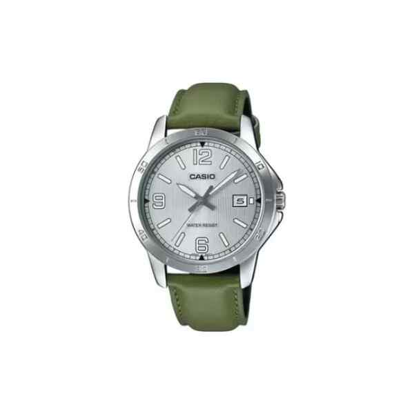 Reloj standard analogo p/caballero verde l CASIO-0
