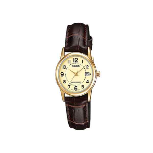 Reloj standard analogo de cuero l CASIO-0