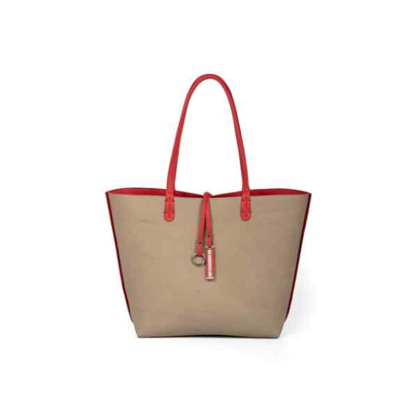 Bolso/shopping doblefaz roja l BUFEER - NAPPA-22445