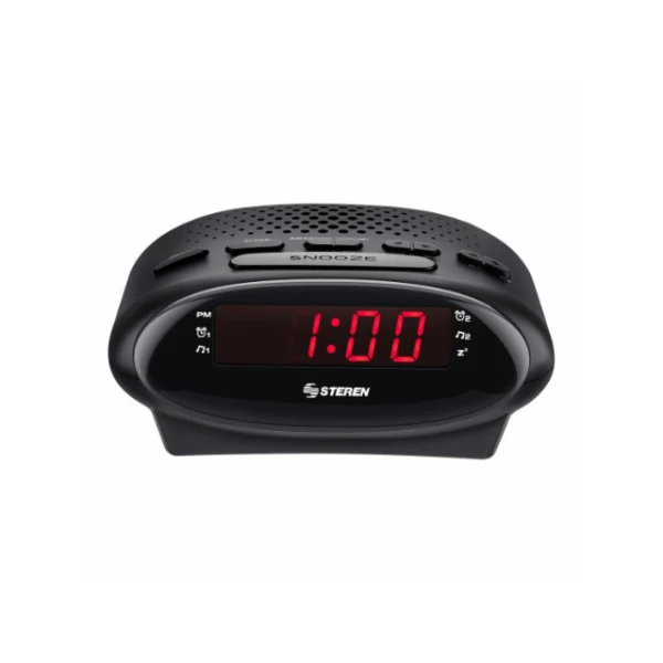 Radio reloj despertador digital AM/FM l STEREN-0