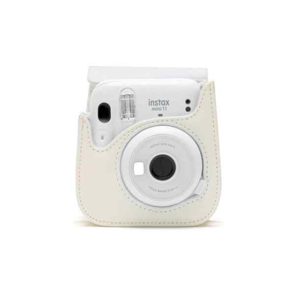 Funda fujifilm instax mini 11 blanca l FUJIFILM-22145