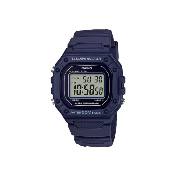 Reloj illuminator wr50m azul oscuro l CASIO-0