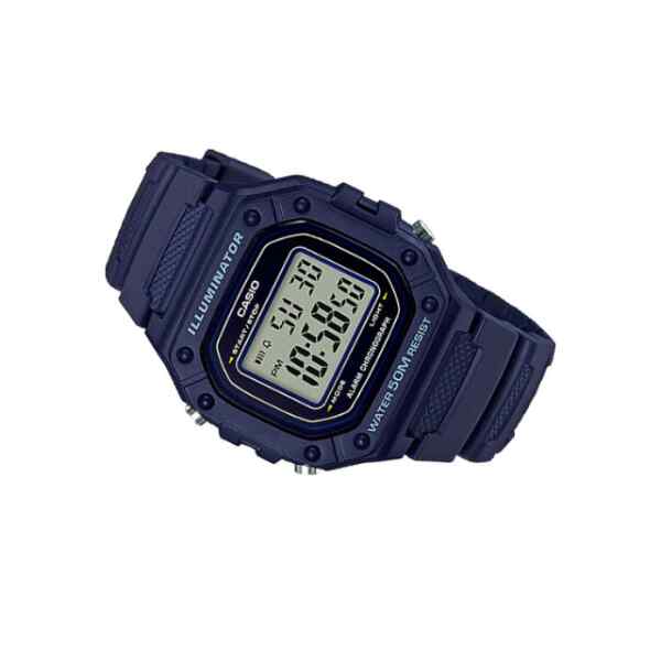 Reloj illuminator wr50m azul oscuro l CASIO-22556