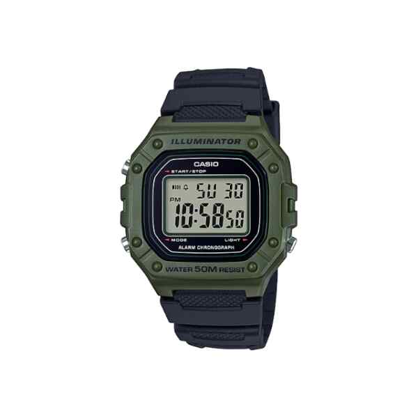 Reloj illuminator wr50m verde l CASIO-0