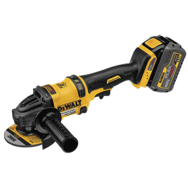 Esmeriladora 4 1/2, 1 bateria 60v, 1700 watts, 9000 rpm | DCG414T1 - DEWALT-0
